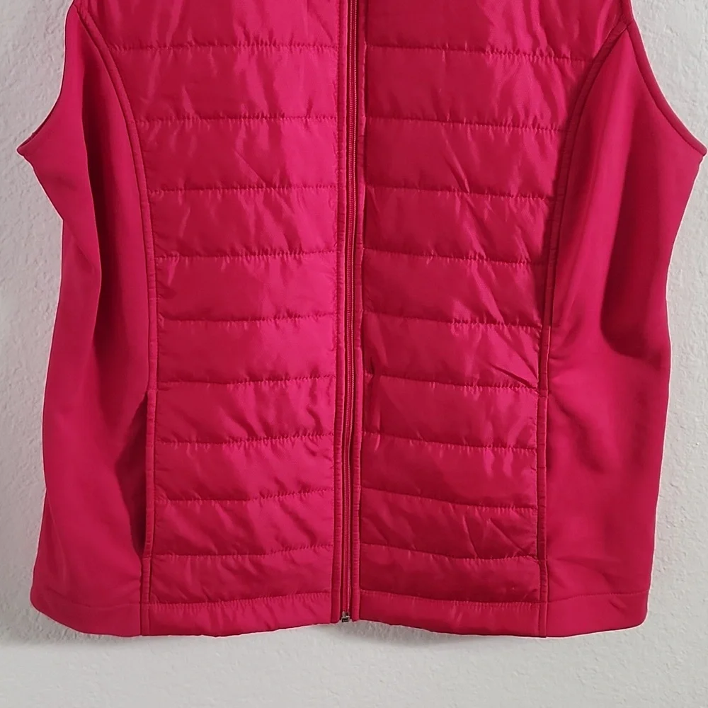 Made For Life Women's light Puffer Vest Sz.1X - Picture 3 of 5